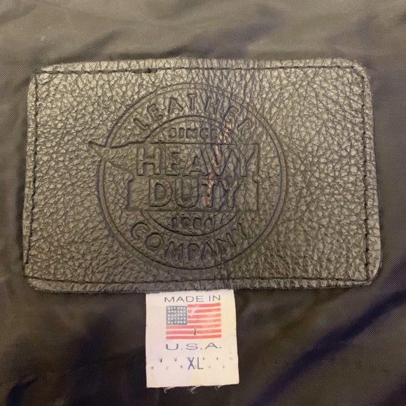 womens biker leather vest - Picture 6 of 6